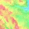 Mappa topografica Girou, altitudine, rilievo