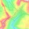 Mappa topografica Col de l'Iseran, altitudine, rilievo