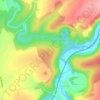 Mappa topografica Rupt, altitudine, rilievo