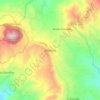Mappa topografica Fredonia, altitudine, rilievo