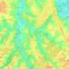 Mappa topografica Cuet, altitudine, rilievo