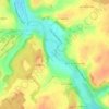 Mappa topografica La Fosse de Bussy, altitudine, rilievo