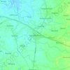 Mappa topografica Santa Barbara, altitudine, rilievo