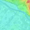 Mappa topografica Bontemorgen, altitudine, rilievo