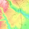 Mappa topografica 坡头镇, altitudine, rilievo