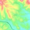 Mappa topografica Samasa Alta, altitudine, rilievo