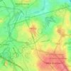 Mappa topografica Black Lake, altitudine, rilievo
