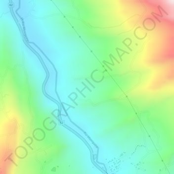 Mappa topografica Novilleros, altitudine, rilievo