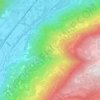 Mappa topografica Maranta, altitudine, rilievo