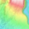 Mappa topografica Le Tapage, altitudine, rilievo