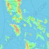 Mappa topografica Marinduque, altitudine, rilievo