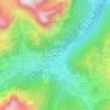 Mappa topografica Pescosta, altitudine, rilievo
