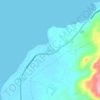 Mappa topografica Bobon, altitudine, rilievo