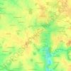 Mappa topografica Sainte-Marie, altitudine, rilievo