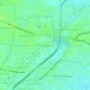 Mappa topografica Thelliyaragaram, altitudine, rilievo