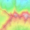 Mappa topografica Pizzo Badile / Piz Badile, altitudine, rilievo