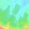 Mappa topografica Le Moulin à Vent Sept-Saulx, altitudine, rilievo