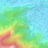 Mappa topografica Pico do Perdido, altitudine, rilievo