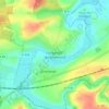 Mappa topografica Longeville-lès-Cheminot, altitudine, rilievo
