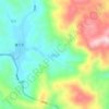 Mappa topografica 前凤林, altitudine, rilievo