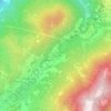 Mappa topografica Campolongo, altitudine, rilievo