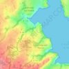 Mappa topografica La Bénatais, altitudine, rilievo