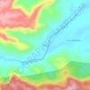 Mappa topografica Villano, altitudine, rilievo