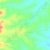Mappa topografica SAN JACINTO, altitudine, rilievo