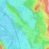 Mappa topografica Riedl, altitudine, rilievo
