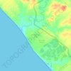 Mappa topografica Mirador San José, altitudine, rilievo