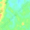 Mappa topografica Herron, altitudine, rilievo