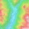 Mappa topografica Cagnoli, altitudine, rilievo