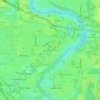 Mappa topografica Love Grove Farms, altitudine, rilievo