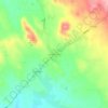 Mappa topografica Catheys Valley, altitudine, rilievo