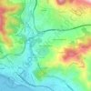 Mappa topografica Brignano Inferiore, altitudine, rilievo
