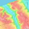 Mappa topografica Le Petit Appeville, altitudine, rilievo