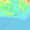 Mappa topografica Bolho, altitudine, rilievo