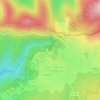 Mappa topografica Abîme de Bramabiau, altitudine, rilievo