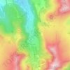 Mappa topografica Les Égravats, altitudine, rilievo