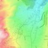 Mappa topografica El Condado, altitudine, rilievo