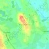 Mappa topografica English Frankton, altitudine, rilievo
