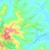 Mappa topografica Rosingo, altitudine, rilievo