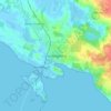 Mappa topografica Vordingborg, altitudine, rilievo