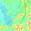 Mappa topografica Parafuso, altitudine, rilievo