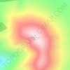 Mappa topografica Tutak Dağı, altitudine, rilievo