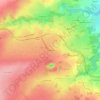 Mappa topografica Les Mélettes, altitudine, rilievo