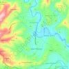 Mappa topografica Salab, altitudine, rilievo