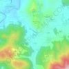Mappa topografica Noustens, altitudine, rilievo