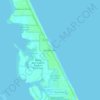 Mappa topografica Floridana Beach, altitudine, rilievo