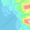 Mappa topografica Kimaya, altitudine, rilievo